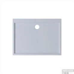 B&w-luxury Tray Douchebak 120 X 90 X 3.5 Cm. Wit