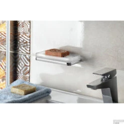 Zeephouder Sapho Olymp Hangend Chroom / Melkglas 9 Zeephouder Sapho Olymp Hangend Chroom / Melkglas -Sealkin Badkamermeubilair Winkel 1321 76 zeephouder sapho olymp hangend chroom melkglas 3