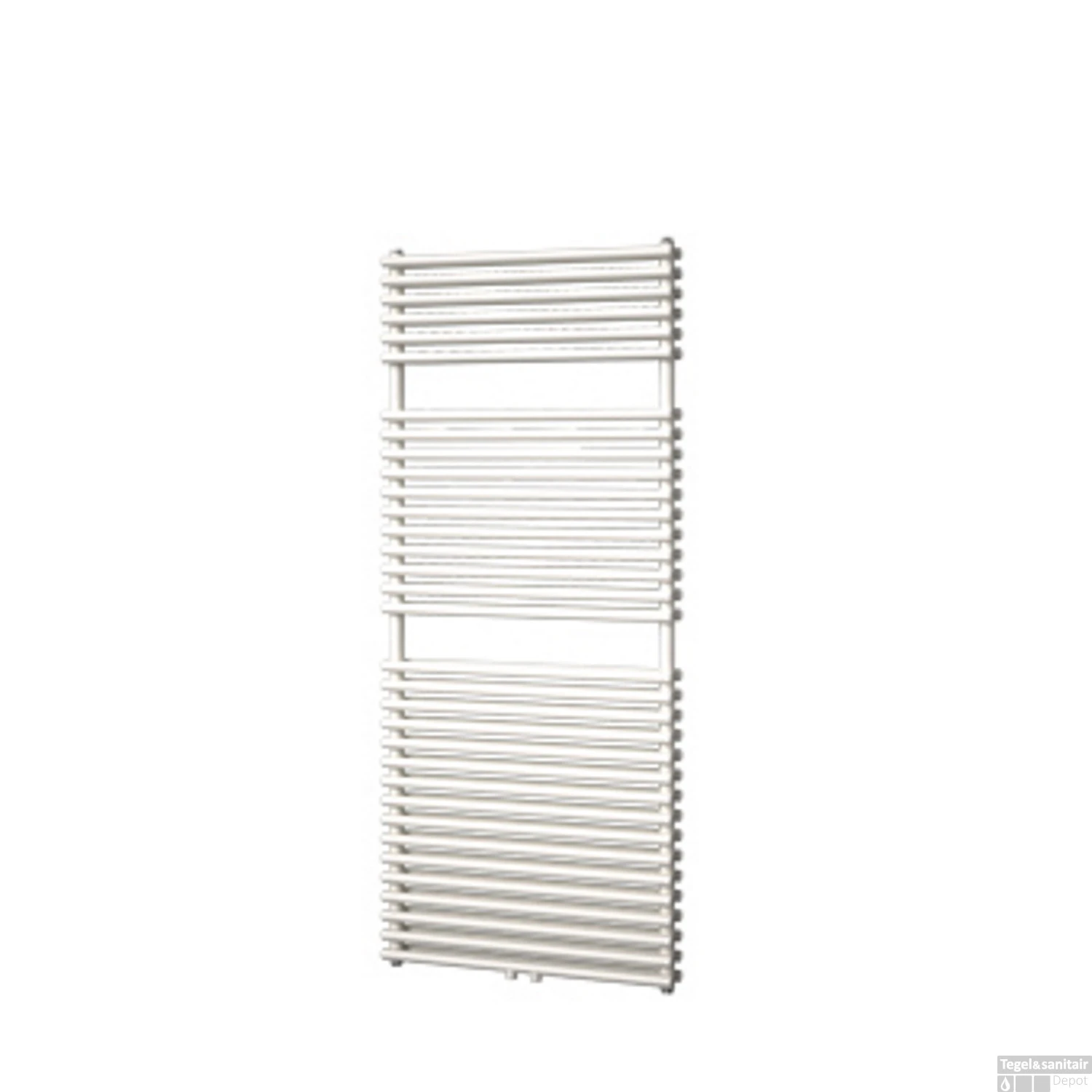 Designradiator Florion Nxt Dubbel 140,6 X 60 Cm 1153 Watt Met Middenaansluiting Donkergrijs Structuur
