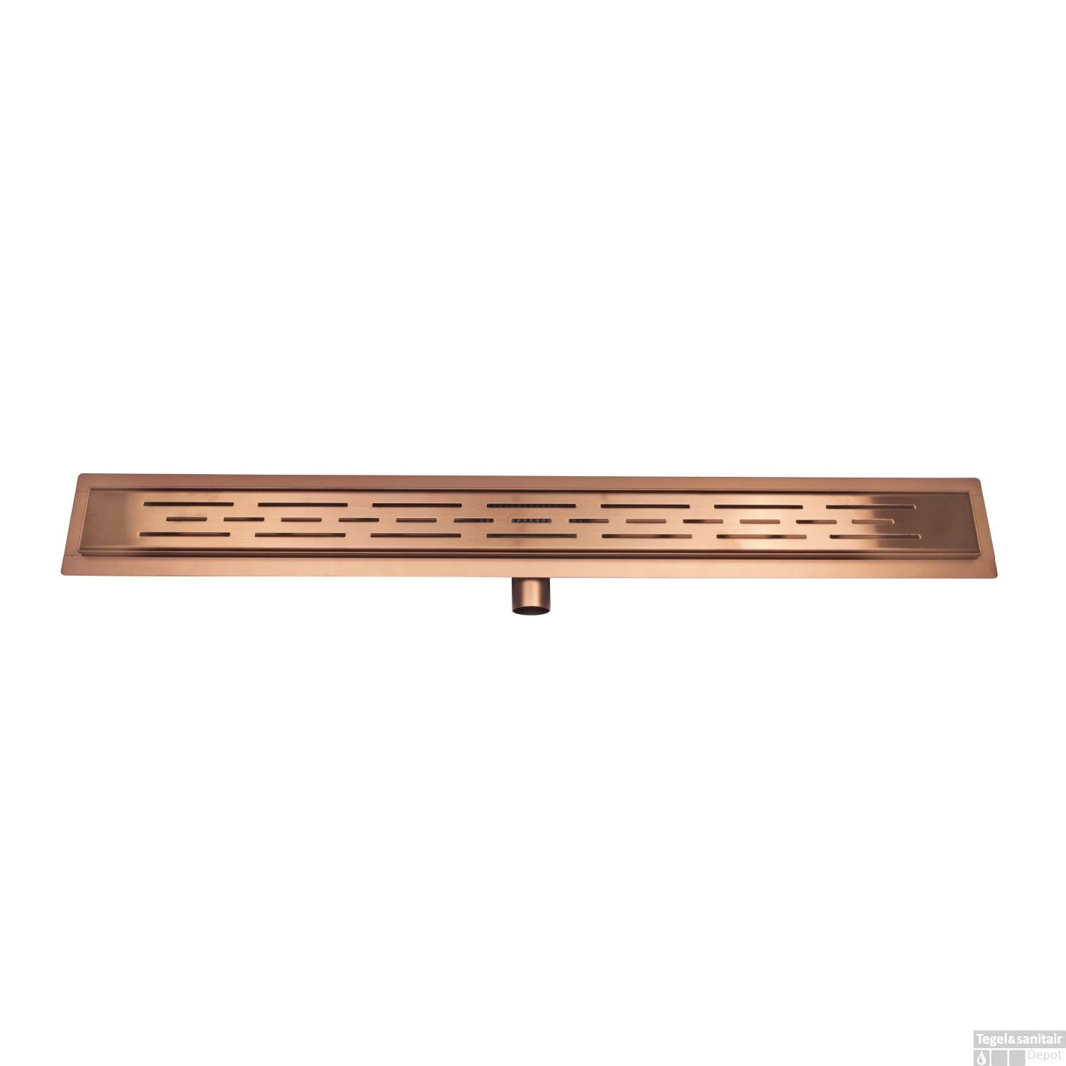 Douchegoot Boss & Wessing Colorato Compleet 90cm Geborsteld Koper 4 Douchegoot Boss & Wessing Colorato Compleet 90cm Geborsteld Koper - Afbeelding 2