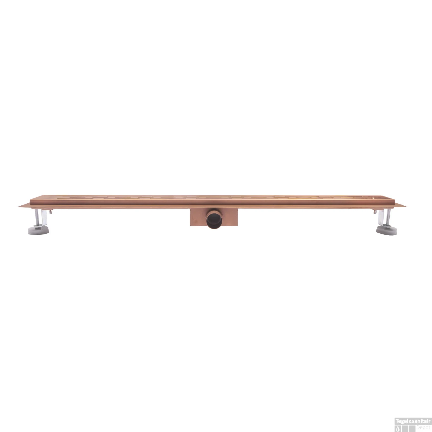 Douchegoot Boss & Wessing Colorato Compleet 90cm Geborsteld Koper 5 Douchegoot Boss & Wessing Colorato Compleet 90cm Geborsteld Koper - Afbeelding 3