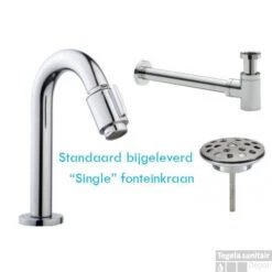 FonteinPack VM GO HAPPY HOEKFONTEIN WIT 36 X 38,5 X 13,5 CM (Keuze Uit 18 Kranen) -Sealkin Badkamermeubilair Winkel 1862410 2 standaard opties1 compleet 5 1 2 2 1