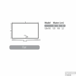 Luxe Zelfdragende Douchevloer Flat 120 X 100 X 3,5 Cm -Sealkin Badkamermeubilair Winkel 1862713 luxe zelfdragende douchevloer flat 120 x 100 x 3 5 cm 2