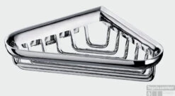 Emco System 2 Hoekzeepkorf 119 Mm. Breed Chroom