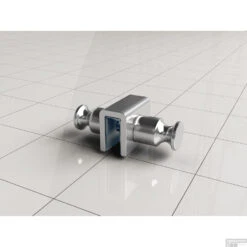 BWS Uni Dubbele Glashaak T.b.v. Douchecabine Chroom -Sealkin Badkamermeubilair Winkel 20.3874 shop