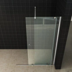Schuifbare Verleng Inloopdouche Wiesbaden 100x200 Cm Op Rail 10mm NANO Glas -Sealkin Badkamermeubilair Winkel 20.3995 1