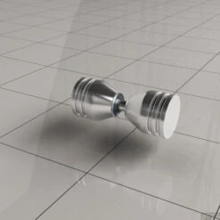 Losse Deurknop Wiesbaden Type 2 Chroom