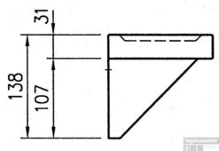 Franke Saturn Planchet 150 X 15 Cm. Rvs Mat -Sealkin Badkamermeubilair Winkel 20013