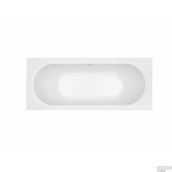 Ligbad Wiesbaden Portus RD Inbouw 170x70x43 Cm Glans Wit