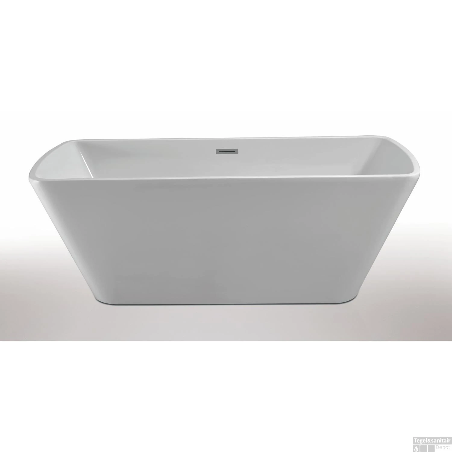 Ligbad Larx Wiesbaden Vrijstaand Vierkant Acryl Inclusief Waste 170x78 Cm Wit 5 Ligbad Larx Wiesbaden Vrijstaand Vierkant Acryl Inclusief Waste 170x78 Cm Wit - Afbeelding 3