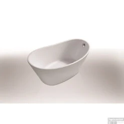 Ligbad Wiesbaden Trapeze Vrijstaand Acryl 170x77 Wit -Sealkin Badkamermeubilair Winkel 21.3690 2