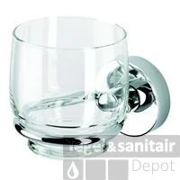 Geesa Luna Glashouder Chroom