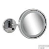 Geesa Cosmetic Collection Scheerspiegel 1-arm Rond 21,5 Cm. Led Verlichting Chroom -Sealkin Badkamermeubilair Winkel 21488