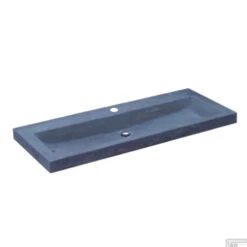 Wasblad Sanilux Compact Stone Hardsteen 100x38x5cm 1 Kraangat -Sealkin Badkamermeubilair Winkel 22100 shop 1