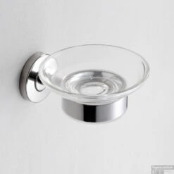 Wiesbaden Zeepschaalhouder Met Glas RVS 304