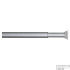 Sealskin Douchegordijnstang 155-255 Cm Mat Aluminium