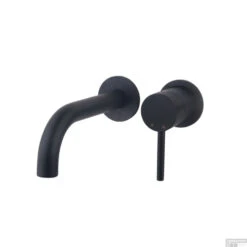 Waskomset Solidsurface Incl Mat Zwarte Inbouwkraan Afvoer En Waste -Sealkin Badkamermeubilair Winkel 29.2111 2