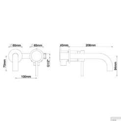 Waskomset Solidsurface Incl Chromen Inbouwkraan Afvoer En Waste -Sealkin Badkamermeubilair Winkel 29.4111 1 1