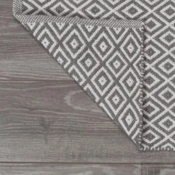 Badmat Sealskin Trellis 60x90 Cm Katoen Grijs -Sealkin Badkamermeubilair Winkel 294213614 sfeer