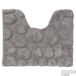 Toiletmat Sealskin Pebbles Katoen 60x50 Cm Grijs -Sealkin Badkamermeubilair Winkel 294416414 shop