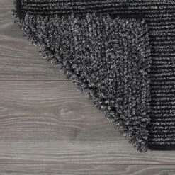 Bidetmat Sealskin Misto Chenille Katoen 60x60 Cm Zwart -Sealkin Badkamermeubilair Winkel 294616819 sfeer 3