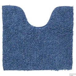 Toiletmat Sealskin Misto Chenille Katoen 60x55 Cm Blauw -Sealkin Badkamermeubilair Winkel 294617023 shop