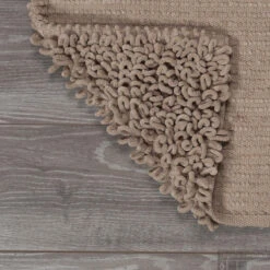 Badmat Sealskin Twist 60x90 Cm Microfibre Zand -Sealkin Badkamermeubilair Winkel 294643665 sfeer