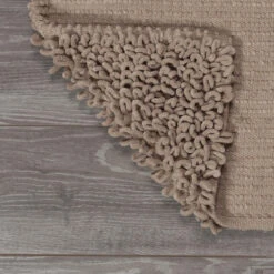 Toiletmat Sealskin Twist 45x50 Cm Microfibre Zand -Sealkin Badkamermeubilair Winkel 294645065 sfeer 1