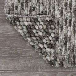 Badmat Sealskin Vintage 50x80 Cm Polyester Donkergrijs -Sealkin Badkamermeubilair Winkel 294655413 sfeer