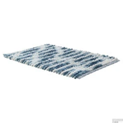 Badmat Sealskin Vintage 50x80 Cm Polyester Blauw -Sealkin Badkamermeubilair Winkel 294655421 sfeer