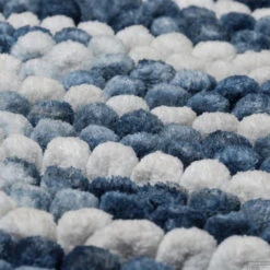 Badmat Sealskin Vintage 50x80 Cm Polyester Blauw -Sealkin Badkamermeubilair Winkel 294655421 sfeer 1