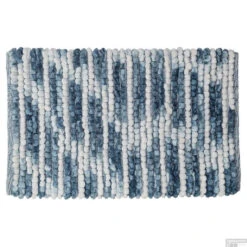 Badmat Sealskin Vintage 50x80 Cm Polyester Blauw -Sealkin Badkamermeubilair Winkel 294655421 shop