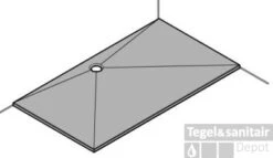 Huppe Easystep Douchebak 180 X 100 Cm. Wit -Sealkin Badkamermeubilair Winkel 29725 3