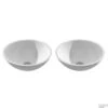 2x Waskom Wiesbaden Solid Surface Rond 43x43x13 Cm -Sealkin Badkamermeubilair Winkel 2x opzetfontein wiesbaden solid surface rond 43x43x13 cm