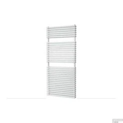Handdoekradiator Florion Dubbel 1406 X 600 Mm Zilver Metallic