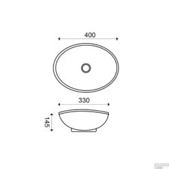 Waskomset Barco Incl RVS Inbouwkraan Afvoer En Waste -Sealkin Badkamermeubilair Winkel 32.3411 5