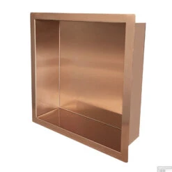 Inbouwnis Wiesbaden Novi 30x30x7cm Brons -Sealkin Badkamermeubilair Winkel 33.2160 sfeer