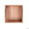 Inbouwnis Wiesbaden Novi 30x30x7cm Brons -Sealkin Badkamermeubilair Winkel 33.2160 shop