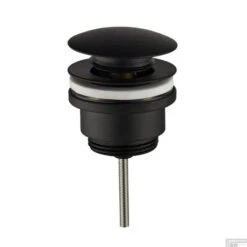 Waskomset Lombok Mat Zwart (Incl Kraan Afvoer En Waste) -Sealkin Badkamermeubilair Winkel 33.4418 1