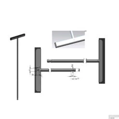 Luxe Vloerwisser Wiesbaden Met Ophanging RVS Goud -Sealkin Badkamermeubilair Winkel 33768 100963 luxe vloerwisser wiesbaden met ophanging rvs goud 3