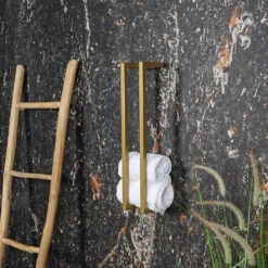 BWS Handdoekenrek Industrieel | 60x12.5x12.5cm | Goud
