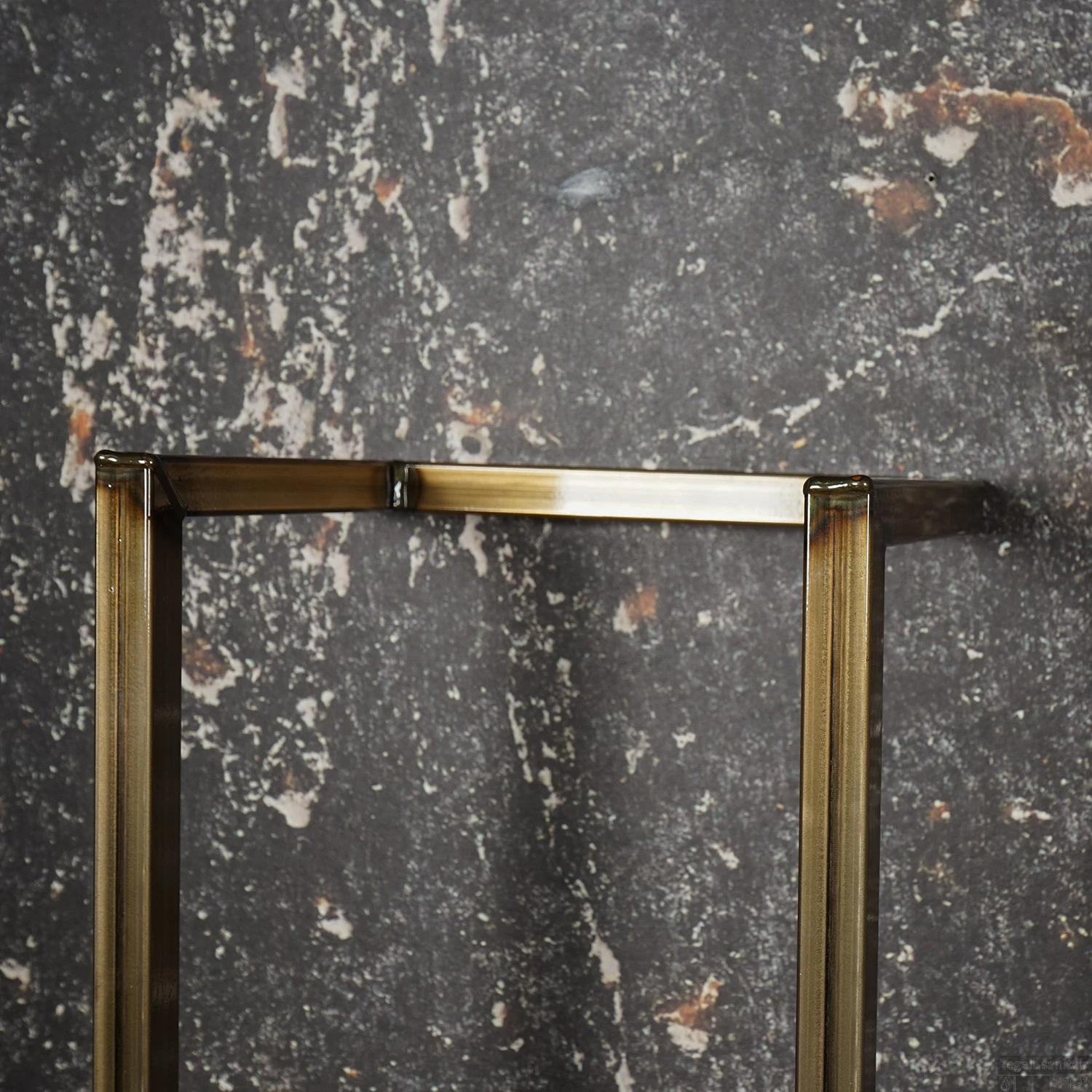 BWS Handdoekenrek Industrieel | 95x25x20cm | Staal Glanzend Goud | OP=OP! 9 BWS Handdoekenrek Industrieel | 95x25x20cm | Staal Glanzend Goud | OP=OP! - Afbeelding 7