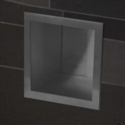 Reserve Toiletrolhouder Inbouw Gunmetal -Sealkin Badkamermeubilair Winkel 33768 74314 4