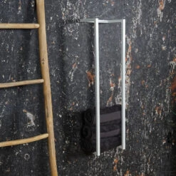 BWS Handdoekenrek Industrieel | 95x25x20cm | Mat Wit