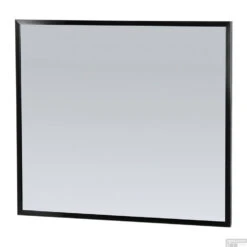 Spiegel Sanitop Silhouette 80x70x2.5 Cm Aluminium Zwart