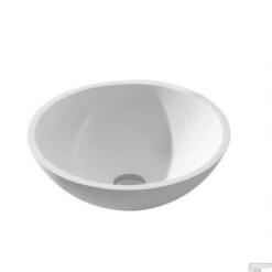 Waskomset Solidsurface Incl Mat Zwarte Inbouwkraan Afvoer En Waste -Sealkin Badkamermeubilair Winkel 36.4042 1