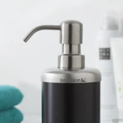 SEALSKIN Zeeppompje Acero 7,7 X 18,5 Cm RVS Zwart -Sealkin Badkamermeubilair Winkel 361730219 sfeer 2