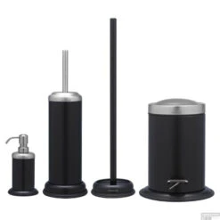 SEALSKIN Pedaalemmer Acero 22 X 28 Cm RVS Zwart 10 SEALSKIN Pedaalemmer Acero 22 X 28 Cm RVS Zwart -Sealkin Badkamermeubilair Winkel 361730219 sfeer 4 2