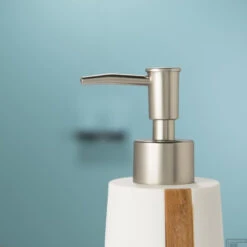 Zeeppompje Sealskin Pierra Polyresin Wit -Sealkin Badkamermeubilair Winkel 361870210 sfeer