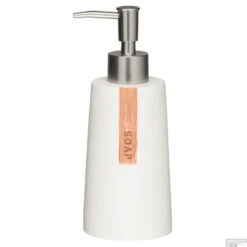 Zeeppompje Sealskin Pierra Polyresin Wit